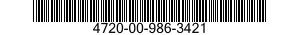 4720-00-986-3421  4720009863421 009863421