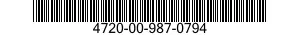 4720-00-987-0794  4720009870794 009870794