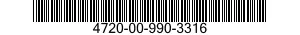 4720-00-990-3316  4720009903316 009903316