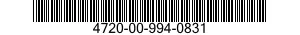 4720-00-994-0831 HOSE,AIR DUCT 4720009940831 009940831
