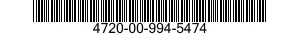 4720-00-994-5474  4720009945474 009945474