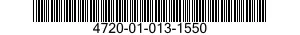 4720-01-013-1550 HOSE ASSEMBLY,NONMETALLIC 4720010131550 010131550