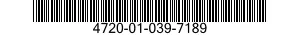 4720-01-039-7189  4720010397189 010397189