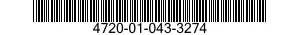 4720-01-043-3274  4720010433274 010433274