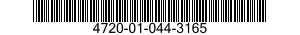 4720-01-044-3165 HOSE ASSEMBLY,METALLIC 4720010443165 010443165