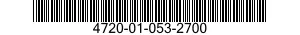 4720-01-053-2700  4720010532700 010532700