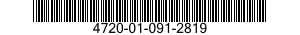 4720-01-091-2819  4720010912819 010912819