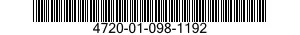 4720-01-098-1192  4720010981192 010981192
