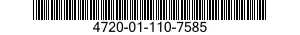 4720-01-110-7585 HOSE ASSEMBLY,NONMETALLIC 4720011107585 011107585