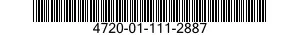4720-01-111-2887  4720011112887 011112887