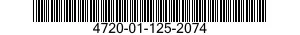 4720-01-125-2074  4720011252074 011252074