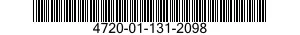 4720-01-131-2098  4720011312098 011312098