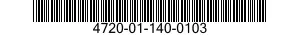 4720-01-140-0103 HOSE ASSEMBLY,AIR DUCT 4720011400103 011400103