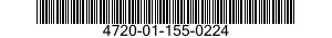 4720-01-155-0224 HOSE ASSEMBLY,NONMETALLIC 4720011550224 011550224