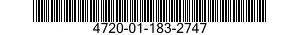 4720-01-183-2747  4720011832747 011832747