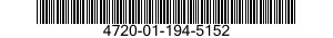 4720-01-194-5152 HOSE ASSEMBLY,NONMETALLIC 4720011945152 011945152