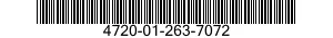 4720-01-263-7072 HOSE ASSEMBLY,NONMETALLIC 4720012637072 012637072