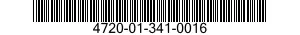 4720-01-341-0016 HOSE ASSEMBLY,NONMETALLIC 4720013410016 013410016