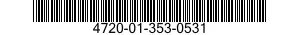 4720-01-353-0531 HOSE ASSEMBLY,NONMETALLIC 4720013530531 013530531