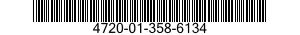 4720-01-358-6134 HOSE,AIR DUCT 4720013586134 013586134