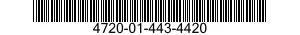 4720-01-443-4420 HOSE,METALLIC 4720014434420 014434420