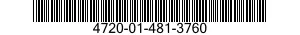 4720-01-481-3760 HOSE ASSEMBLY,NONMETALLIC 4720014813760 014813760