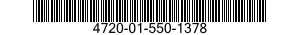 4720-01-550-1378 HOSE ASSEMBLY,AIR BREATHING 4720015501378 015501378