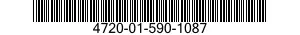 4720-01-590-1087 DUPLEX HOSE,RUBBER 4720015901087 015901087
