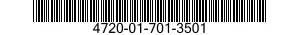 4720-01-701-3501 HOSE ASSEMBLY,METALLIC 4720017013501 017013501