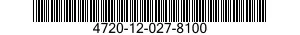 4720-12-027-8100 CABLE ASSEMBLY,SPECIAL PURPOSE,ELECTRICAL 4720120278100 120278100