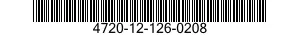 4720-12-126-0208 HOSE,NONMETALLIC 4720121260208 121260208