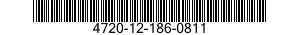 4720-12-186-0811 HOSE ASSEMBLY,NONMETALLIC 4720121860811 121860811