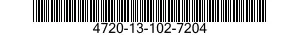 4720-13-102-7204 HOSE,NONMETALLIC 4720131027204 131027204