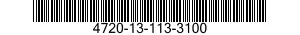 4720-13-113-3100 HOSE ASSEMBLY,NONMETALLIC 4720131133100 131133100