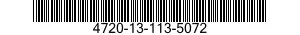 4720-13-113-5072 HOSE ASSEMBLY,NONMETALLIC 4720131135072 131135072