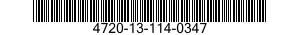 4720-13-114-0347 HOSE ASSEMBLY,NONMETALLIC 4720131140347 131140347