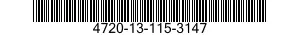 4720-13-115-3147 HOSE,NONMETALLIC 4720131153147 131153147