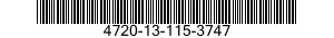 4720-13-115-3747 HOSE ASSEMBLY,NONMETALLIC 4720131153747 131153747