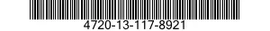 4720-13-117-8921 HOSE ASSEMBLY,NONMETALLIC 4720131178921 131178921