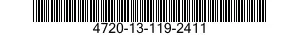 4720-13-119-2411 HOSE ASSEMBLY,NONMETALLIC 4720131192411 131192411
