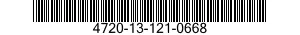 4720-13-121-0668 HYDRAULIC TUBING 4720131210668 131210668