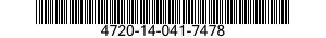 4720-14-041-7478  4720140417478 140417478