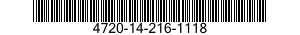 4720-14-216-1118 HOSE ASSEMBLY,NONMETALLIC 4720142161118 142161118