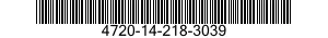 4720-14-218-3039  4720142183039 142183039