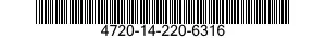 4720-14-220-6316  4720142206316 142206316