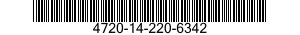 4720-14-220-6342  4720142206342 142206342
