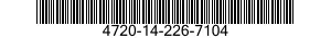 4720-14-226-7104  4720142267104 142267104