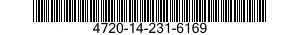 4720-14-231-6169  4720142316169 142316169