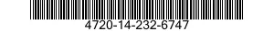 4720-14-232-6747  4720142326747 142326747