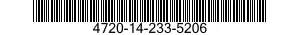 4720-14-233-5206  4720142335206 142335206